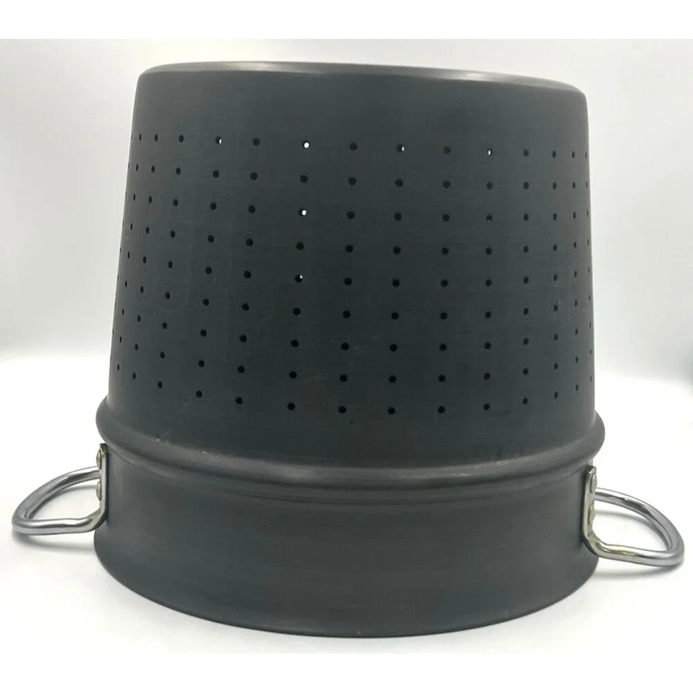 Vintage Hard Anodized Aluminum 8 QT Pasta Steamer Insert Replacement 10.25x9